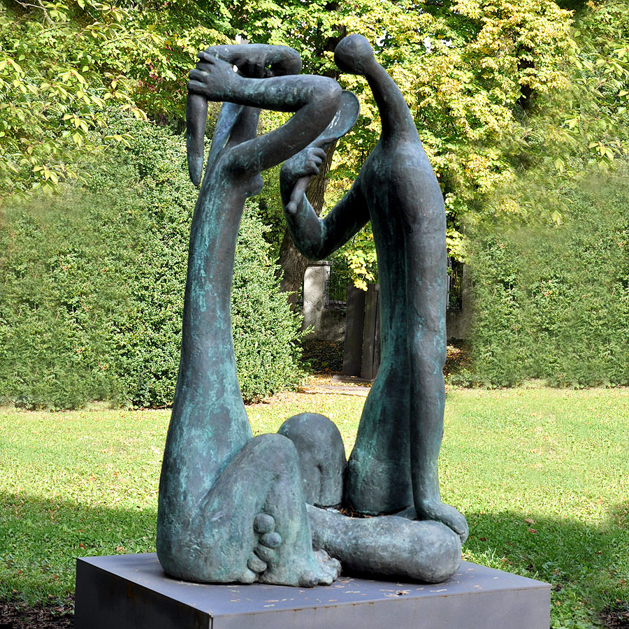 Paar mit Spiegel, 1984
